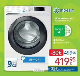 Eldi Wasautomaat aanbieding
