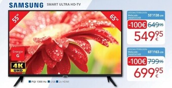 Eldi Samsung smart ultra hd-tv 55’’/138 cm aanbieding