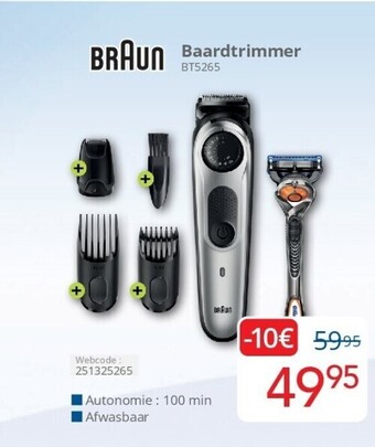 Eldi Baardtrimmer aanbieding