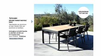 Dreamland Arcane tuinset bastide-oslo aanbieding