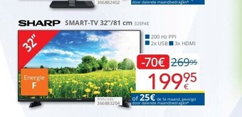 Sharp smart-tv 32/81 cm