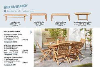 Dreamland Tuinset dakota ovaal aanbieding