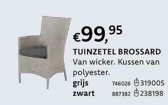 Tuinzetel brossard