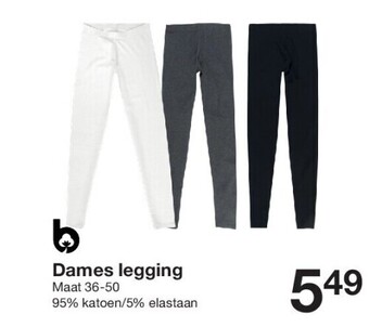 Zeeman Dames legging aanbieding