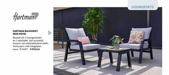 Hartman balkonset ibiza royal