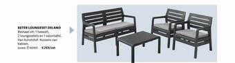 Dreamland Keter loungeset delano aanbieding