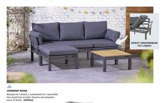 Dreamland Loungeset bossa aanbieding