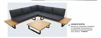 Dreamland Loungeset boston aanbieding