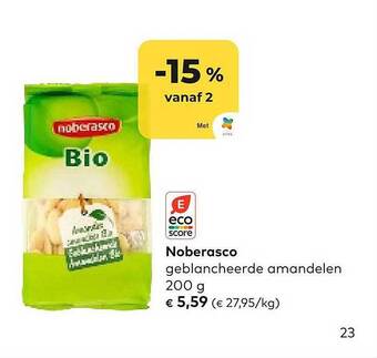 Bio Planet Noberasco aanbieding