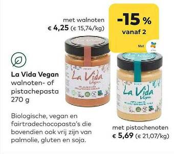 Bio Planet La vida vegan aanbieding
