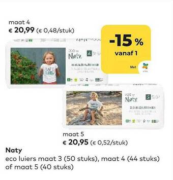 Bio Planet Naty aanbieding