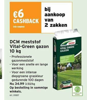 GAMMA Dcm meststof vital-green gazon 10 kg aanbieding
