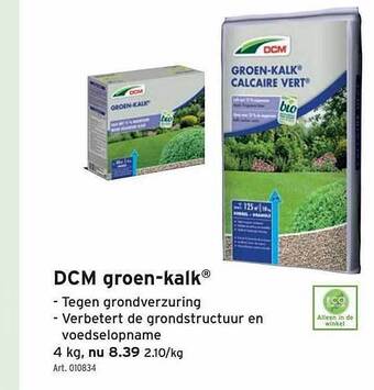 GAMMA Dcm groen-kalk aanbieding