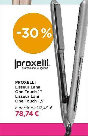 Proxelli lisseur lana one touch 1