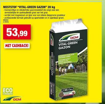 Hubo Meststof aanbieding