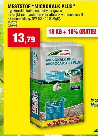 Hubo Meststof aanbieding