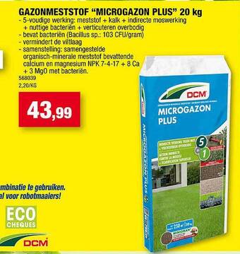Hubo Gazonmeststof aanbieding