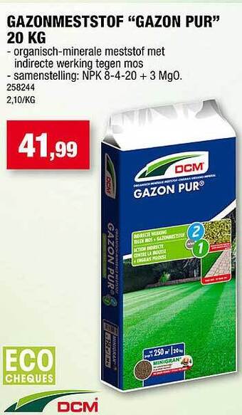 Hubo Gazonmeststof aanbieding