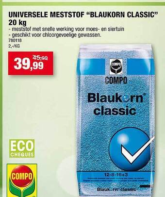 Hubo Universele meststof aanbieding
