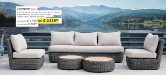 Molecule Loungeset aanbieding