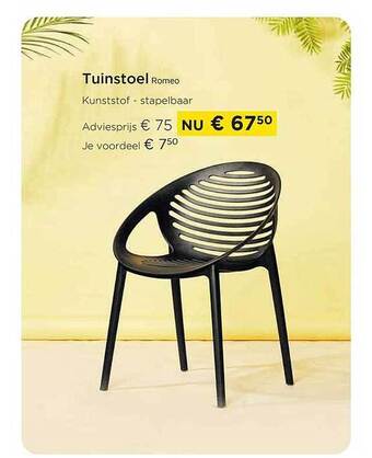 Molecule Tuinstoel aanbieding