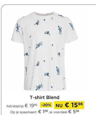 Molecule T-shirt blend aanbieding