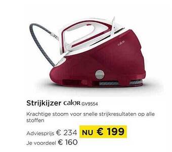 Molecule Strijkijzer calor aanbieding