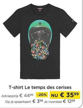 Molecule T-shirt le temps des cerises aanbieding
