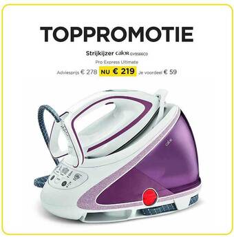 Molecule Strijkijzer calor aanbieding