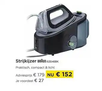Molecule Strijkijzer braun aanbieding