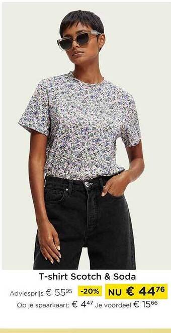 T-shirt scotch & soda