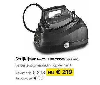 Molecule Strijkijzer rowenta aanbieding
