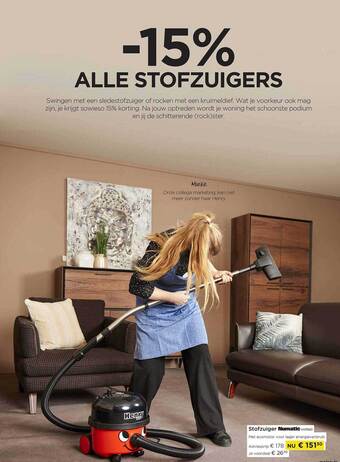 Molecule Stofzuiger numatic aanbieding
