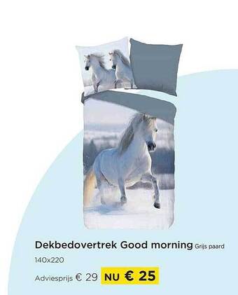 Molecule Dekbedovertrek good morning aanbieding