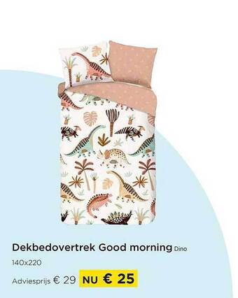 Molecule Dekbedovertrek good morning aanbieding