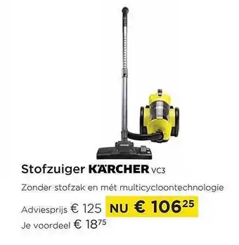 Molecule Stofzuiger kärcher aanbieding