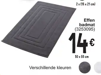 Cora Effen badmat 50 x 85 cm (3253095) aanbieding