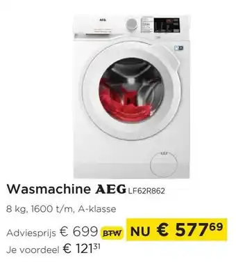 Molecule AEG LF62R862 wasmachine aanbieding