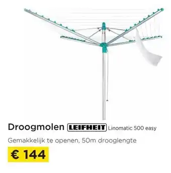 Leifheit linomatic 500 easy droogmolen 50M