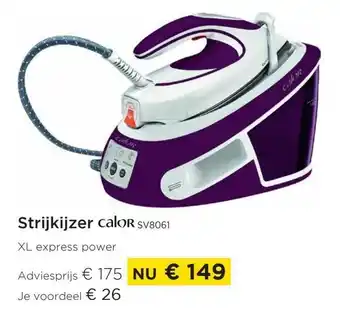 Molecule Calor SV8061 strijkijzer aanbieding