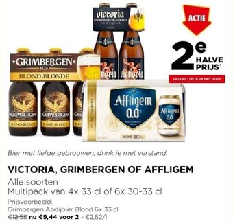 Jumbo Victoria, grimbergen of affligem aanbieding