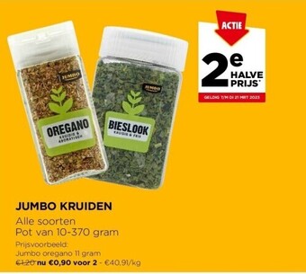 Jumbo Jumbo kruiden aanbieding
