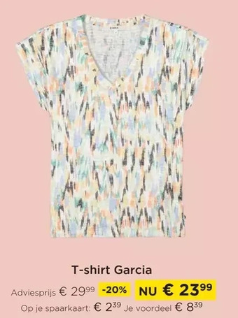 Molecule T-shirt garcia aanbieding