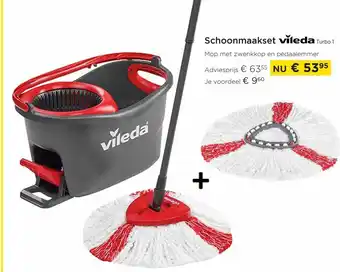 Vileda schoonmaakset turbo 1