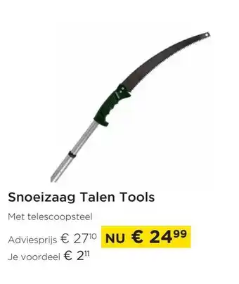 Snoeizaag talen tools
