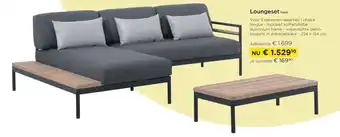 Molecule Loungeset natal 254x154cm aanbieding