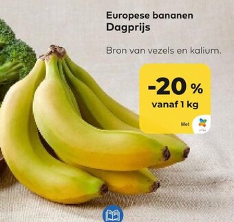 Bio Planet Europese bananen aanbieding