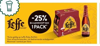 Prik en Tik Leffe aanbieding