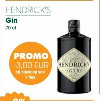 Hendrick's gin 70cl