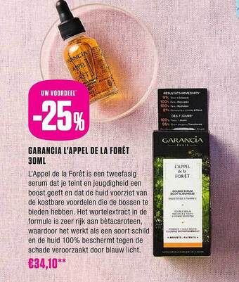 Garancia l'appel de la forêt 30ml